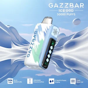 Gazzbar Ice God Einweg-E-Zigarette mit Display