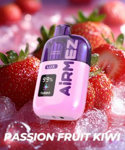 Airmez Lux 60000 60K Puffs Boost/Turbo Mode Rechargeable LED Display Disposable Vape EU Warehouse in Passion Fruit Kiwi flavor