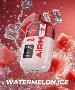 Airmez Lux 60000 60K Puffs Boost/Turbo Mode Rechargeable LED Display Disposable Vape EU Warehouse in Watermelon Ice flavor