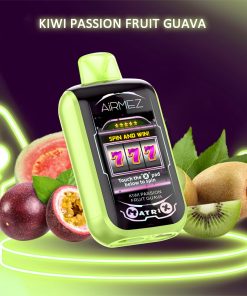 Airmez Matrix 30000 30K Puffs Lucky Room Gameplay LED Display Disposable Vape EU Warehouse in Kiwi Passion Fruit Guava flavor