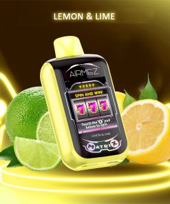 Airmez Matrix 30000 30K Puffs Lucky Room Gameplay LED Display Disposable Vape EU Warehouse in Lemon & Lime flavor