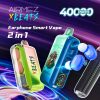 Airmez Xbeat 40000 (40.000 Züge) – Einweg-E-Zigarette mit Kopfhörer und LED-Anzeige – Produktbild aus dem EU-Lager