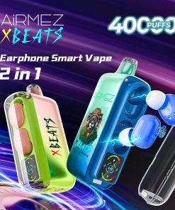 Airmez Xbeat 40000 40k Puffs Earphone LED Display Disposable Vape EU Warehouse product image