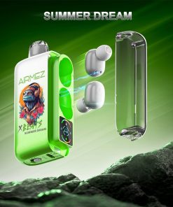 Airmez Xbeat 40000 40k Puffs Earphone LED Display Disposable Vape EU Warehouse in Summer Dream flavor