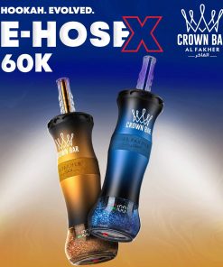 Al Fakher Crown Bar E-Hose X 60k 60000 Puffs Dual Mode LCD Display Disposable EU Warehouse product image