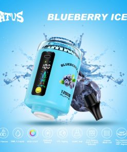 ATVS 120000 120K Puffs Hookah Head LED Display DTL Disposable Vape in Blueberry Ice flavor