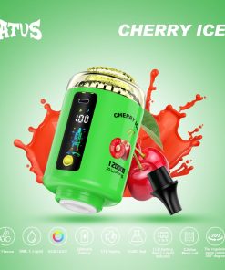 ATVS 120000 120K Puffs Hookah Head LED Display DTL Disposable Vape in Cherry Ice flavor