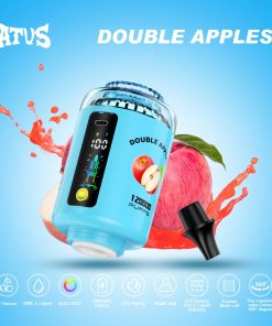 ATVS 120000 120K Puffs Hookah Head LED Display DTL Disposable Vape in Double Apples flavor