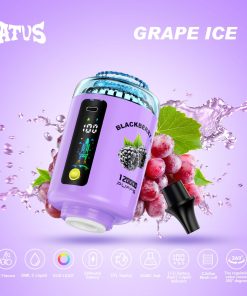 ATVS 120000 120K Puffs Hookah Head LED Display DTL Disposable Vape in Grape ICe flavor