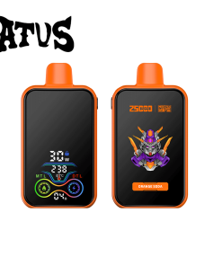 ATVS 25000 25K Puffs DTL/MTL Modes LCD Display Disposable Vape in atvs 25000 orange soda flavor