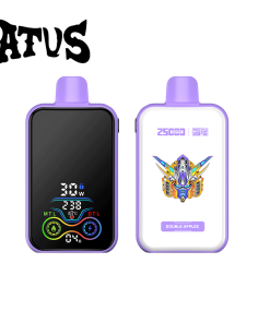 ATVS 25000 25K Puffs DTL/MTL Modes LCD Display Disposable Vape in Double Apples flavor