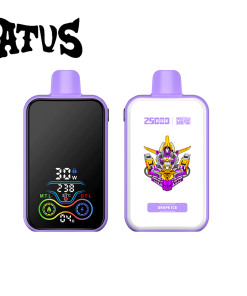 ATVS 25000 25K Puffs DTL/MTL Modes LCD Display Disposable Vape in Grape Ice flavor