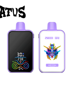 ATVS 25000 25K Puffs DTL/MTL Modes LCD Display Disposable Vape in Rose Lychee flavor