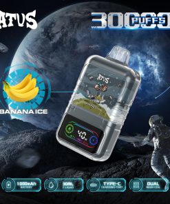 ATVS 30000 30K Puffs DTL/MTL Modes LCD Display Disposable Vape in Banana Ice flavor
