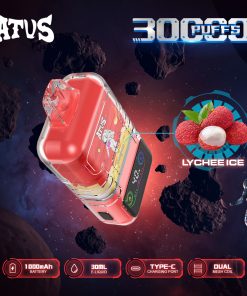ATVS 30000 30K Puffs DTL/MTL Modes LCD Display Disposable Vape in Lychee Ice flavor