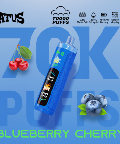 ATVS 70000 70K Puffs DTL/MTL Modes LED Display Disposable DTL in Blueberry Cherry flavor