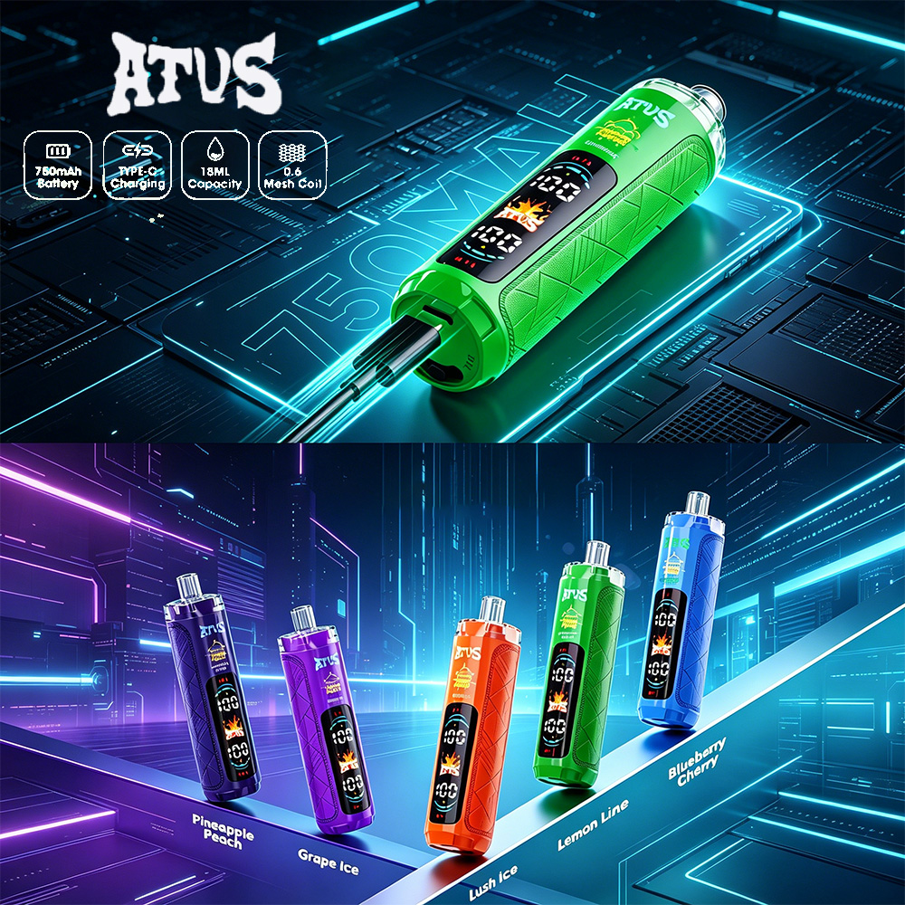 ATVS 70000 70K Puffs DTL/MTL Modes LED Display Disposable DTL product image