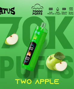 ATVS 70000 70K Puffs DTL/MTL Modes LED Display Disposable DTL in Two Apple flavor