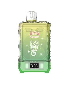 ATVS WARSHIP 18000 18K Puffs Edition Dual Mesh LCD Display Disposable Vape in atvs warship 18000 mango ice flavor
