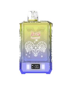 ATVS WARSHIP 18000 18K Puffs Edition Dual Mesh LCD Display Disposable Vape in Cola Ice flavor