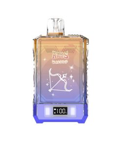 ATVS WARSHIP 18000 18K Puffs Edition Dual Mesh LCD Display Disposable Vape in Guava Ice flavor