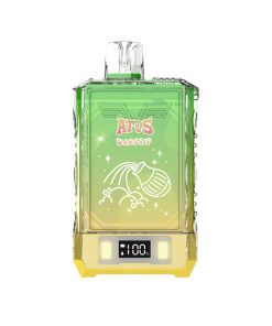 ATVS WARSHIP 18000 18K Puffs Edition Dual Mesh LCD Display Disposable Vape in Mint flavor