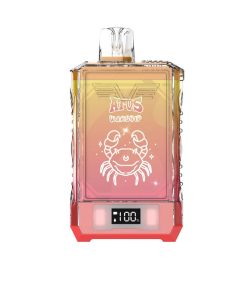 ATVS WARSHIP 18000 18K Puffs Edition Dual Mesh LCD Display Disposable Vape in Watermelon Ice flavor