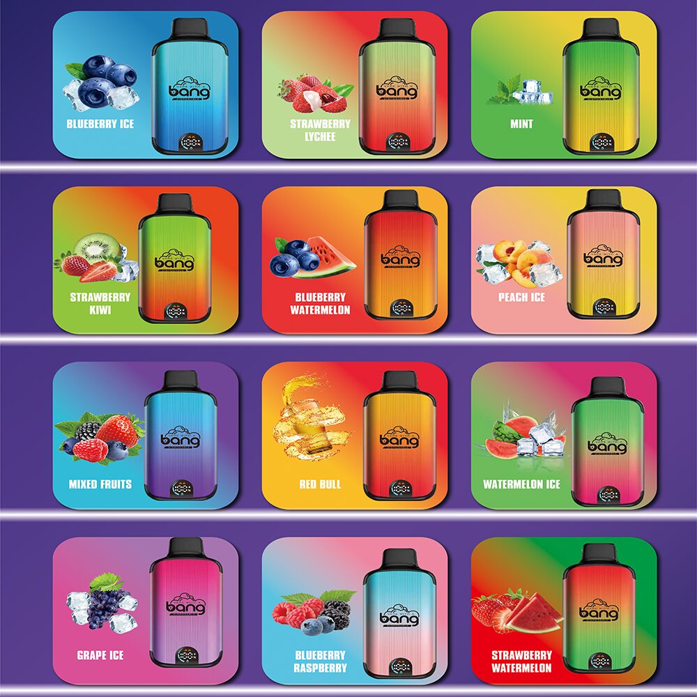 Bang 20000 Puffs New Product LED Display Disposable Vape in Bang 20000 flavor