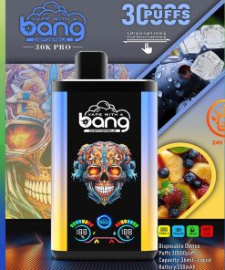 Bang 30K PRO 30000 Puffs Dual Flavor LED Disposable Vape in Random Mix flavor