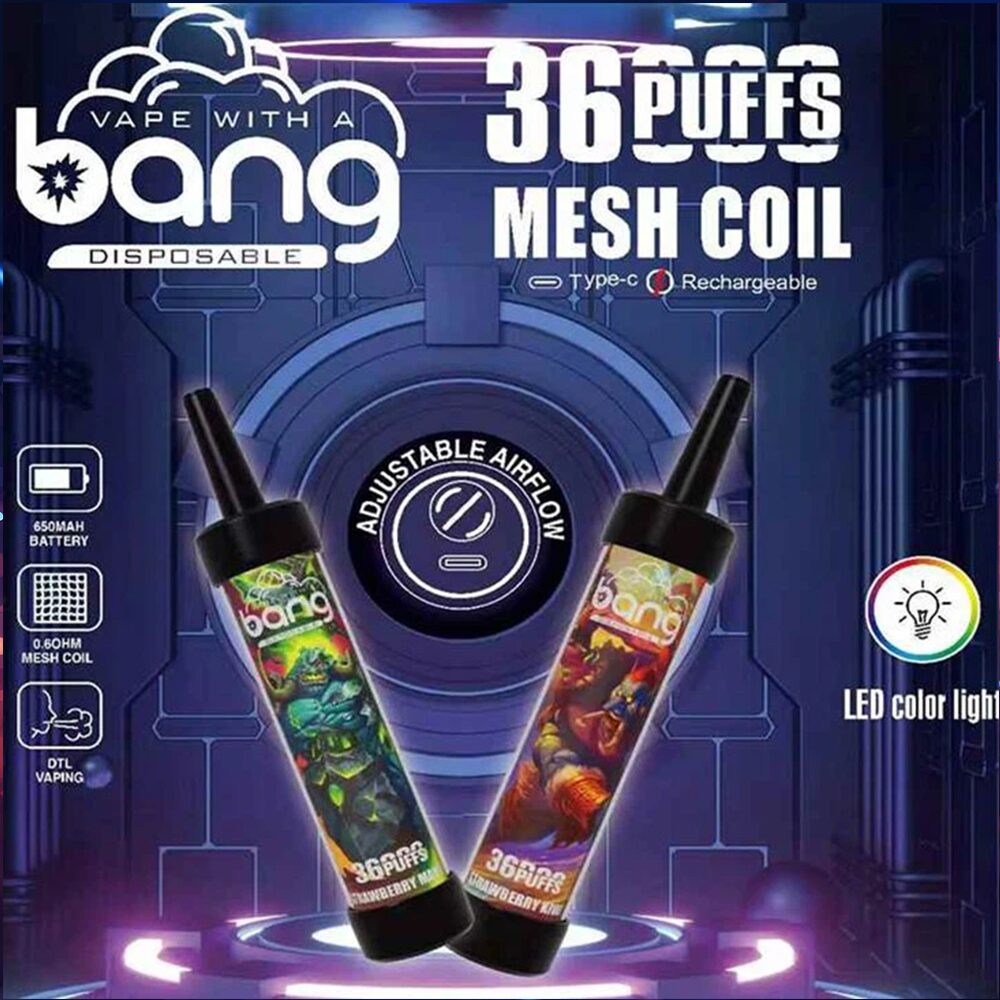 Bang 36000 36K Puffs 0% 2% 3% 5% Nicotine Disposable product image