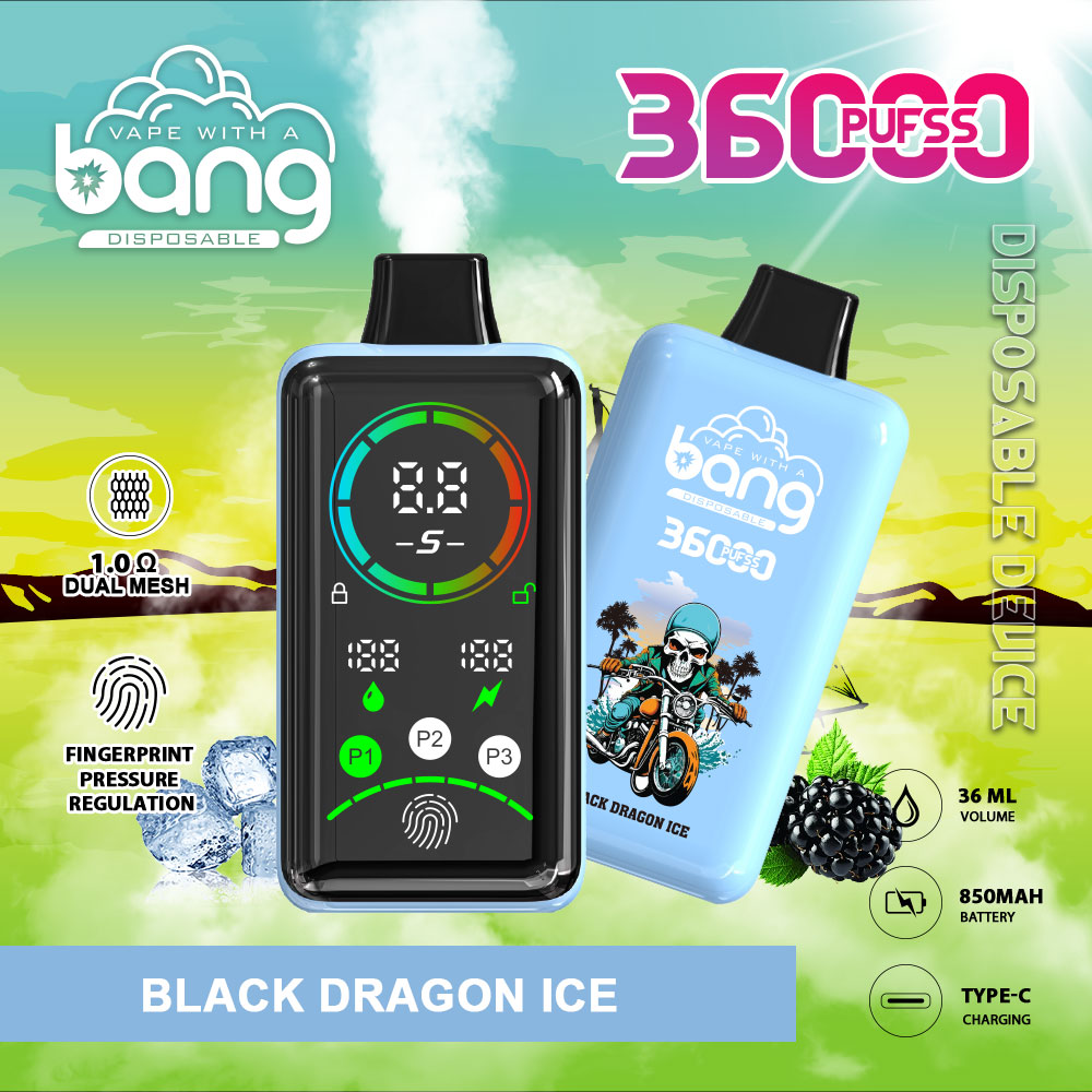 Bang 36000 Power Advanced Fingerprint Power Regulation 36K Puffs Disposable Vape product image