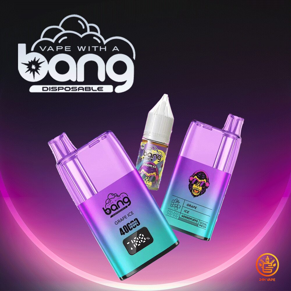 Bang 40000 40K Puffs LED Digital Display Screen Refillable Oil Vape product image