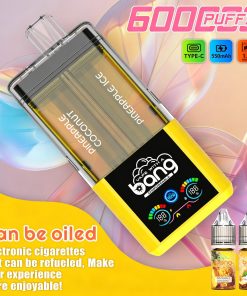 Bang 60K 60000 Puffs Dual Flavors Rechargeable Refillable Oil Vape in Pineapple Coconut/Pineapple Ice flavor