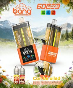Bang 60K 60000 Puffs Dual Flavors Rechargeable Refillable Oil Vape in Watermelon Cherry/Cherry Coke flavor