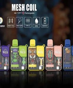 Bang Box 9000 Puffs Original Edition LED Display Disposable Vape in Bang Box 9000 flavor