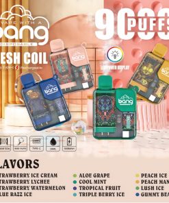 Bang Box 9000 Puffs Original Edition LED Display Disposable Vape