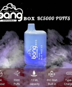 Bang Box BC5000 Puffs Retail Disposable Vape
