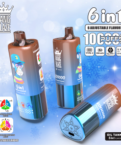 Bang Blaze 100000 100K Puffs 6 in 1 Flavors Rechargeable LED Display Disposable Vape in Pineapple Coconut & Blueberry Red Bull & Watermelon Ice flavor