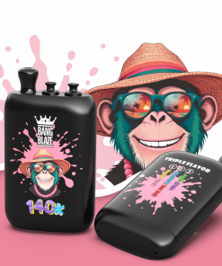 Bang Blaze 140000 140K Puffs 3 in 1 Flavors Rechargeable Disposable Vape in Mango Peach / Blueberry Red Bull / Apple Grape flavor