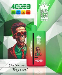 Bang Blaze 40000 40K Puffs 2% 3% 5% Nicotine Double Taste Disposable Vape in Lemon Romance & California Cherry flavor