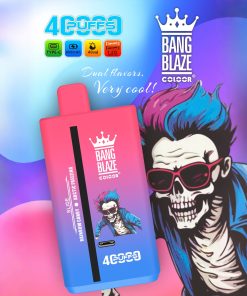 Bang Blaze 40000 40K Puffs 2% 3% 5% Nicotine Double Taste Disposable Vape in Rainbow Candy & Arctic Freezing flavor