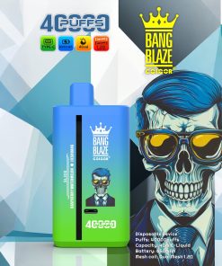 Bang Blaze 40000 40K Puffs 2% 3% 5% Nicotine Double Taste Disposable Vape in Raspberry Watermelon & Jieshuang flavor