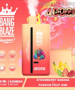 Bang Blaze 40000 40K Puffs 2% 3% 5% Nicotine Double Taste Disposable Vape in Strawberry Ice & Strawberry Kiwi flavor