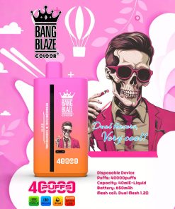 Bang Blaze 40000 (40.000 trekjes) 2%, 3%, 5% – Wegwerp-e-sigaret met dubbele smaak en nicotine in de smaken watermeloen en watermeloen-kauwgom