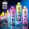 Imagen del producto: Bang Blaze 60000, 60 000 caladas, 4 sabores en 1, recargable, con pantalla LCD, vaporizador desechable