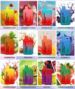 Bang Blaze BC5000 5K Puffs 2% 3% 5% Disposable Vape flavor options image 1 flavor