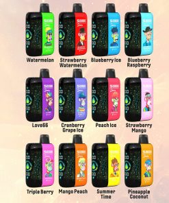 Bang Blaze Starry 50000 50K Puffs Hottest LED Display Disposable Vape in Blueberry Ice flavor