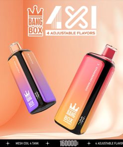 Bang Box 160000 160K Puffs 4 In 1 Flavors Rechargeable LED Display Disposable Vape product image