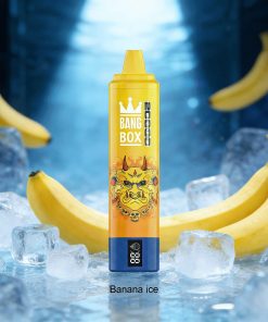 Bang Box 20000 20K Puffs LED Display Edition Disposable in Banana Ice flavor
