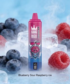 Bang Box 20000 20K Puffs LED Display Edition Disposable in Blueberry Sour Raspberry Ice flavor
